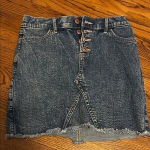Abercrombie Kids Blue Denim Skirt